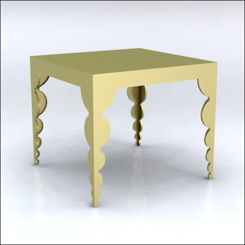 4x4x42-Bubble Table-GLD-001