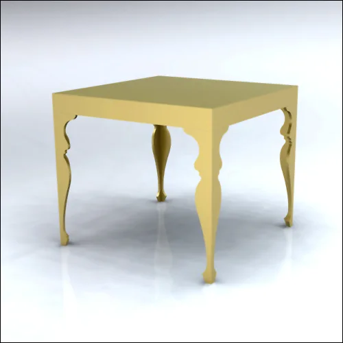 4x4x42-Neo-Baroque Table-GLD-001