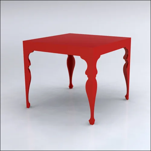 4x4x42-Neo-Baroque Table-RED-001
