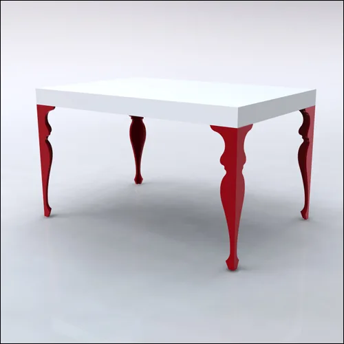 4x6x42-Neo-Baroque Table-WHTRED-001