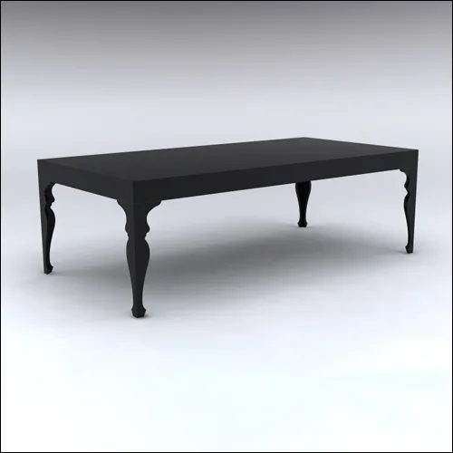 4x8x30-Neo-Baroque Table-BLK-001