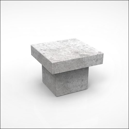 2ftx2ftx20in-Concrete-SINGLE-End-Coffee-Table-002