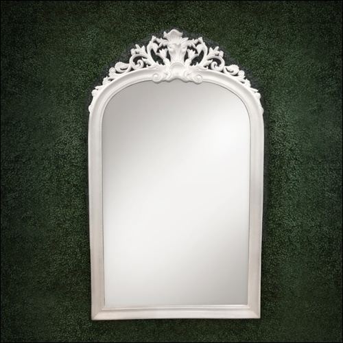 Vintage Full Length Mirror (White)