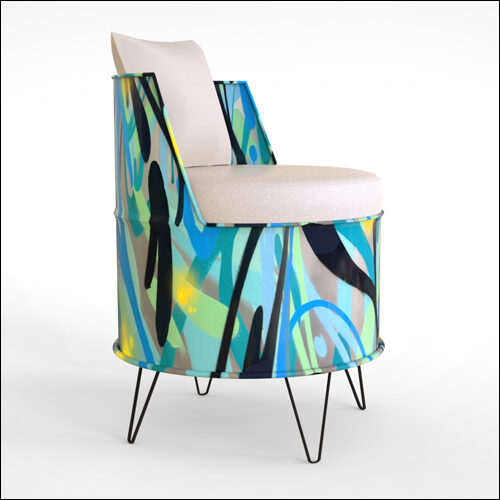 URBANITE-METAL-DRUM-LOUNGER-ABSTRACT-6-001B