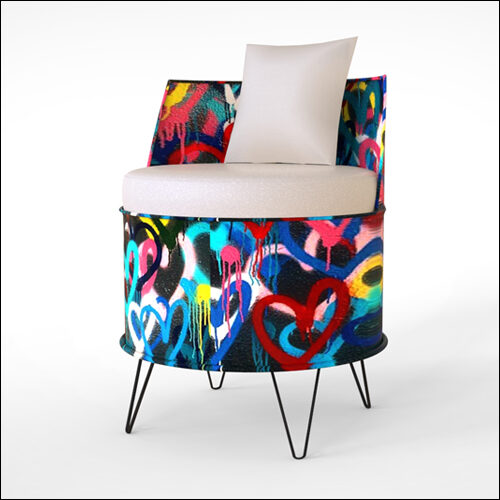 URBANITE-METAL-DRUM-LOUNGER-HEARTS-BLUE-001I