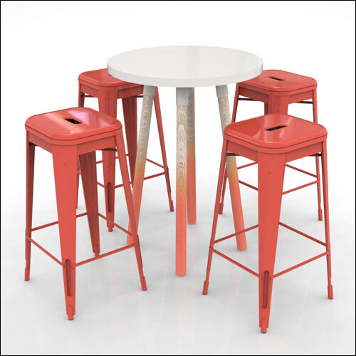 PEGGY-HI-Cocktail-Table-GLOSS-WHT-TOP-CORAL-OMBRE-001D