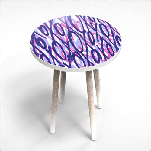 PEGGY-HI-Cocktail-Table-W-GRAFFITI-XOXO-DEUX-TOP-001B