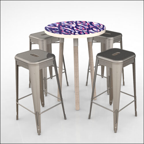PEGGY-HI-Cocktail-Table-W-GRAFFITI-XOXO-DEUX-TOP-001G