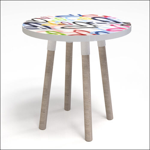 PEGGY-LO-Table-W-GRAFF-TOP-AMOUREUX-BLANC-W-WEATH-OAK-LEGS-001A