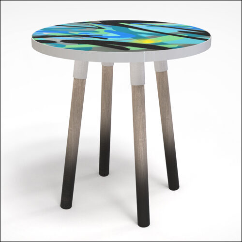 PEGGY-LO-Table-W-GRAFF-TOP-VITE-W-WEATH-OAK-LEGS-001A