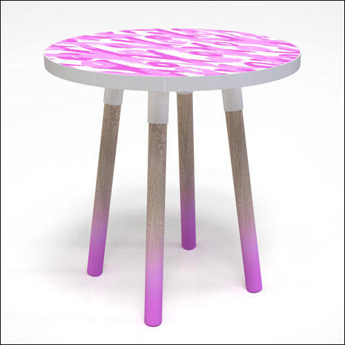PEGGY-LO-Table-W-GRAFF-TOP-XOXO-UNE-W-WEATH-OAK-LEGS-001A