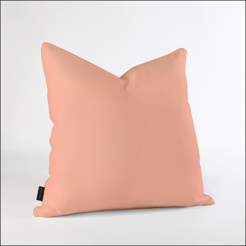 Decorative Pillow (Solid Blush)