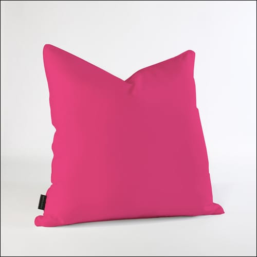Decorative Pillow (Solid Hot Pink)