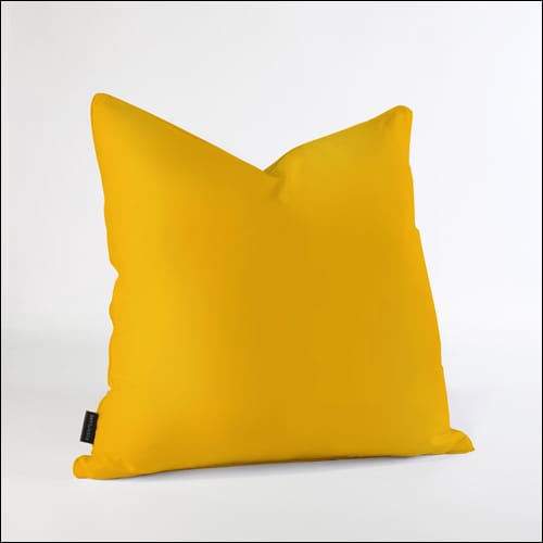 Decorative Pillow (Solid Yellow)